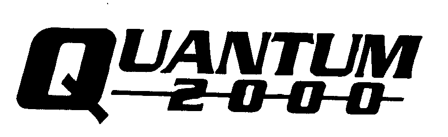 Trademark Logo QUANTUM 2000