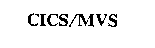 Trademark Logo CICS/MVS