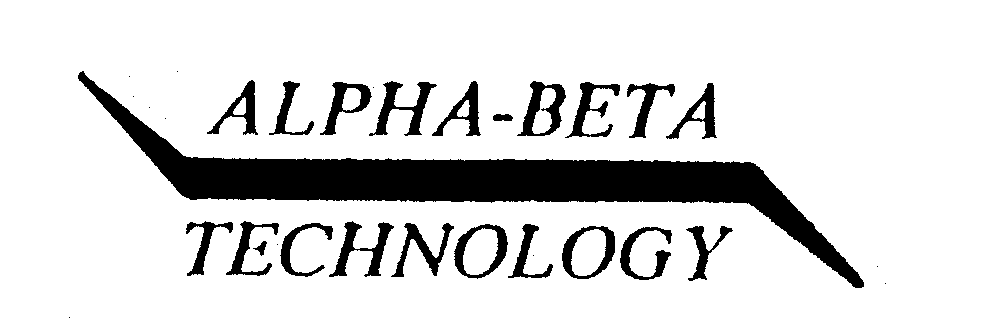 Trademark Logo ALPHA-BETA TECHNOLOGY