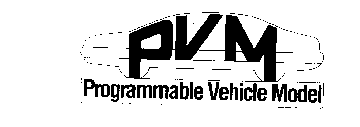  PVM PROGRAMMABLE VEHICLE MODEL