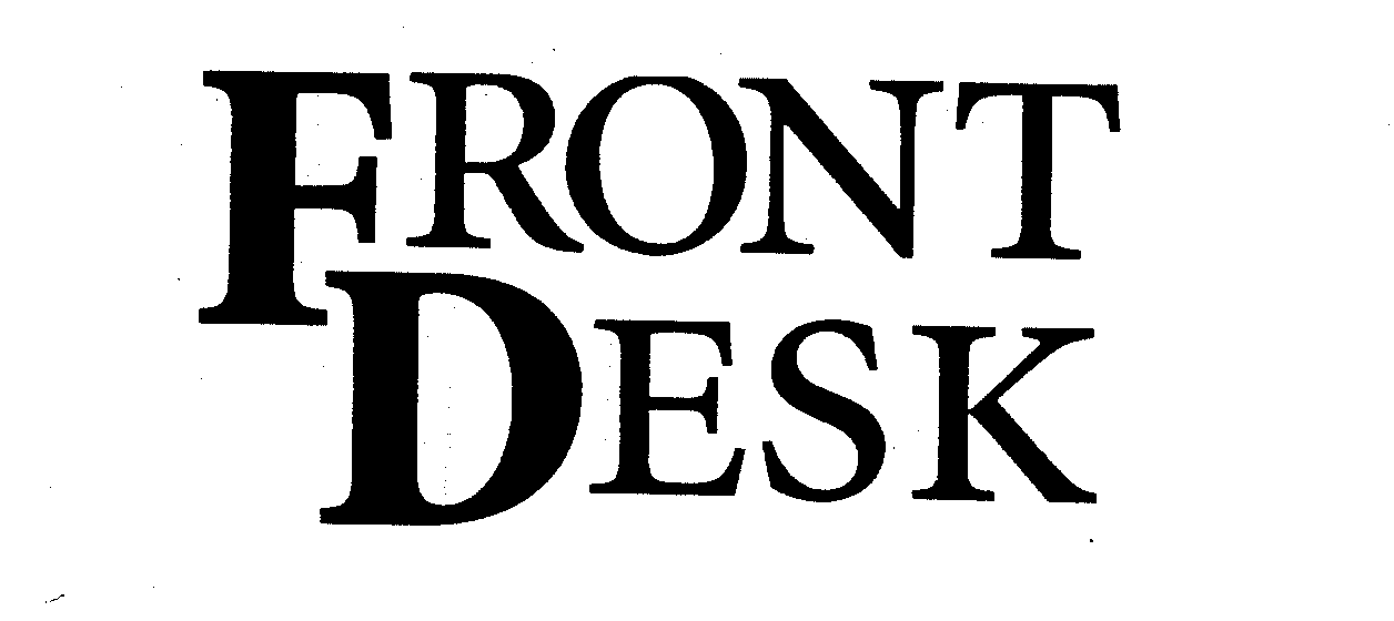 FRONT DESK