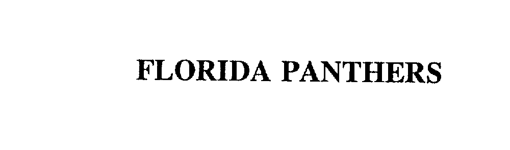  FLORIDA PANTHERS