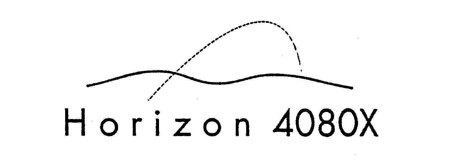 Trademark Logo HORIZON 4080X