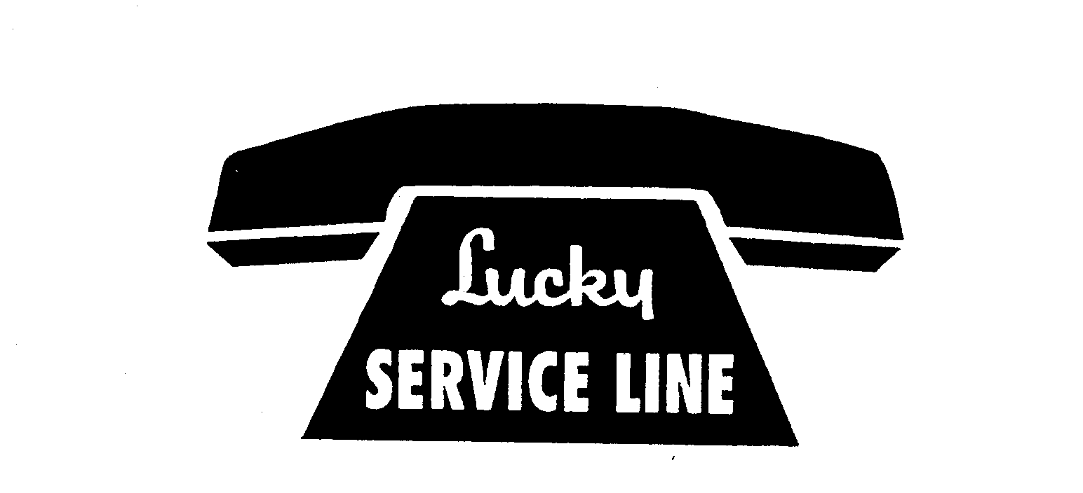 Trademark Logo LUCKY SERVICE LINE