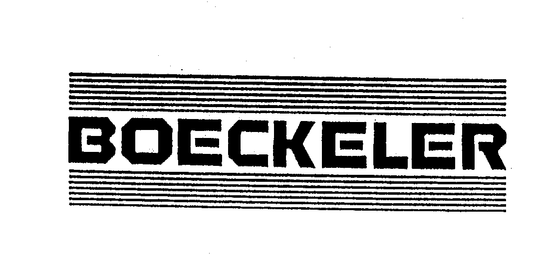 Trademark Logo BOECKELER
