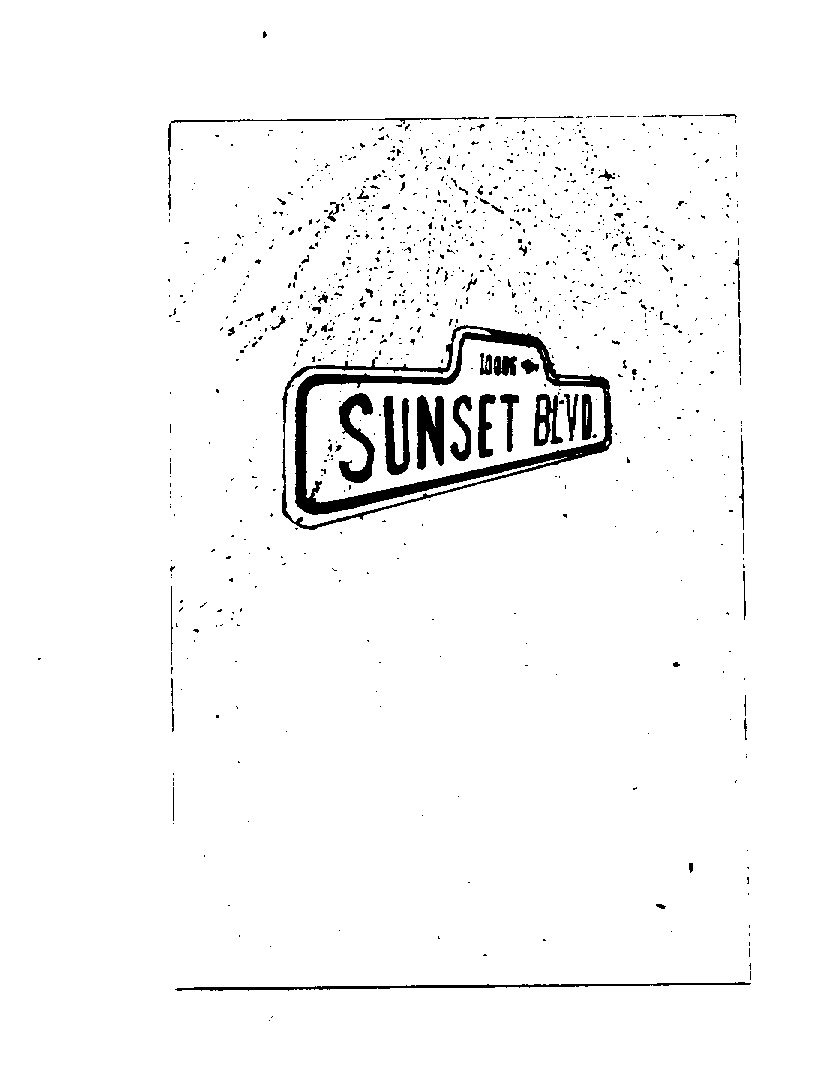 Trademark Logo SUNSET BLVD.
