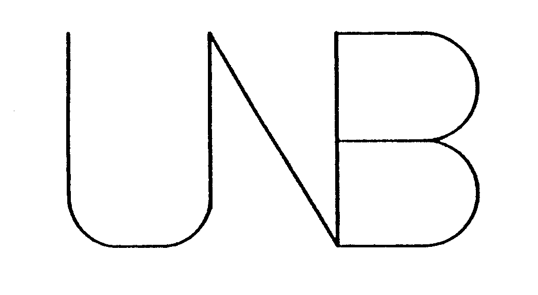 Trademark Logo UNB