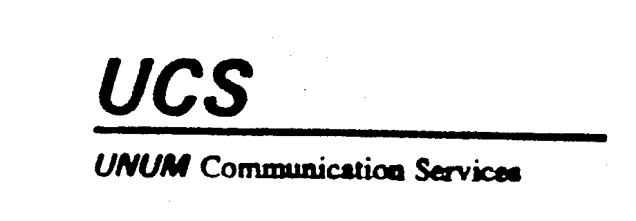  UCS UNUM COMMUNICATION SERVICES
