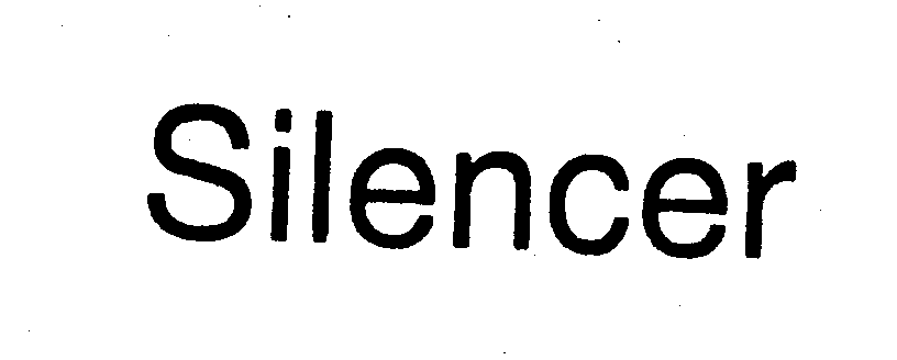 Trademark Logo SILENCER