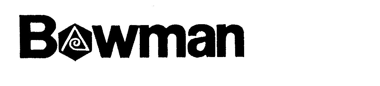 Trademark Logo BOWMAN