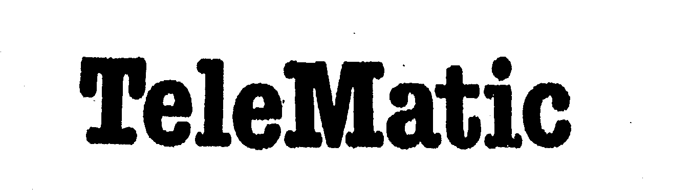 Trademark Logo TELEMATIC