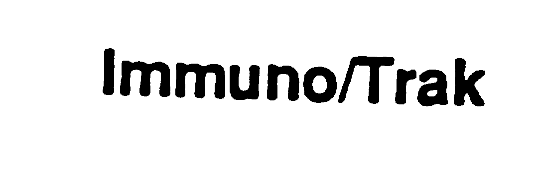Trademark Logo IMMUNO/TRAK