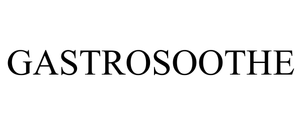 Trademark Logo GASTROSOOTHE