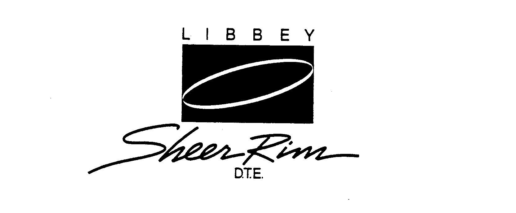 Trademark Logo LIBBEY SHEER RIM D.T.E.