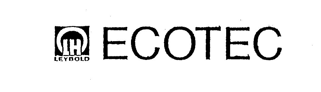 Trademark Logo LH LEYBOLD ECOTEC
