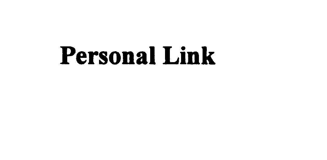  PERSONAL LINK