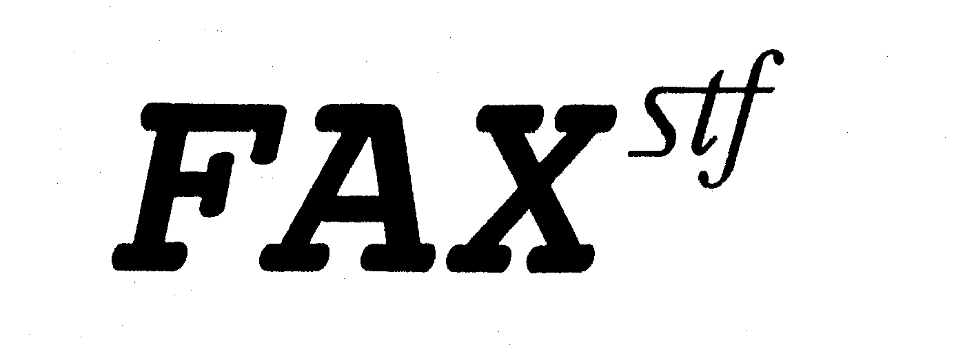 Trademark Logo FAX