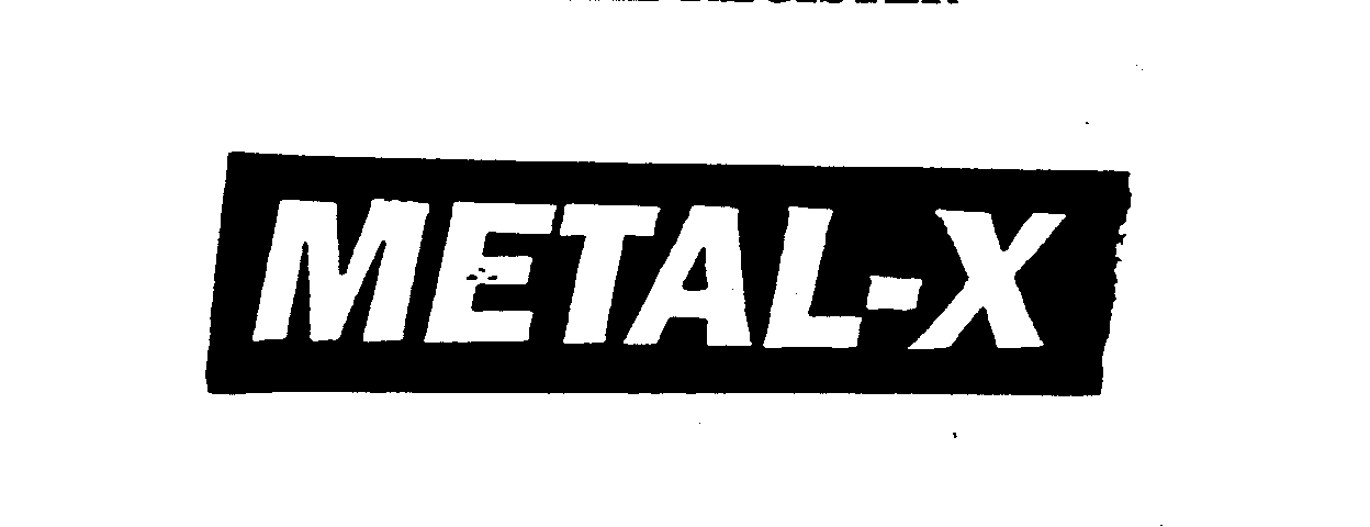 Trademark Logo METAL-X