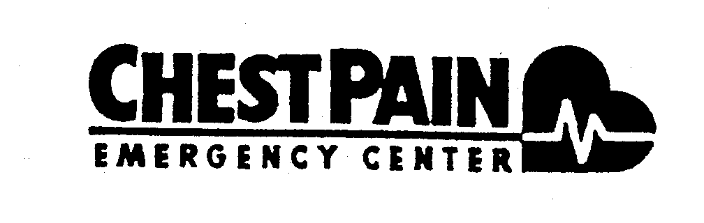 Trademark Logo CHEST PAIN EMERGENCY CENTER