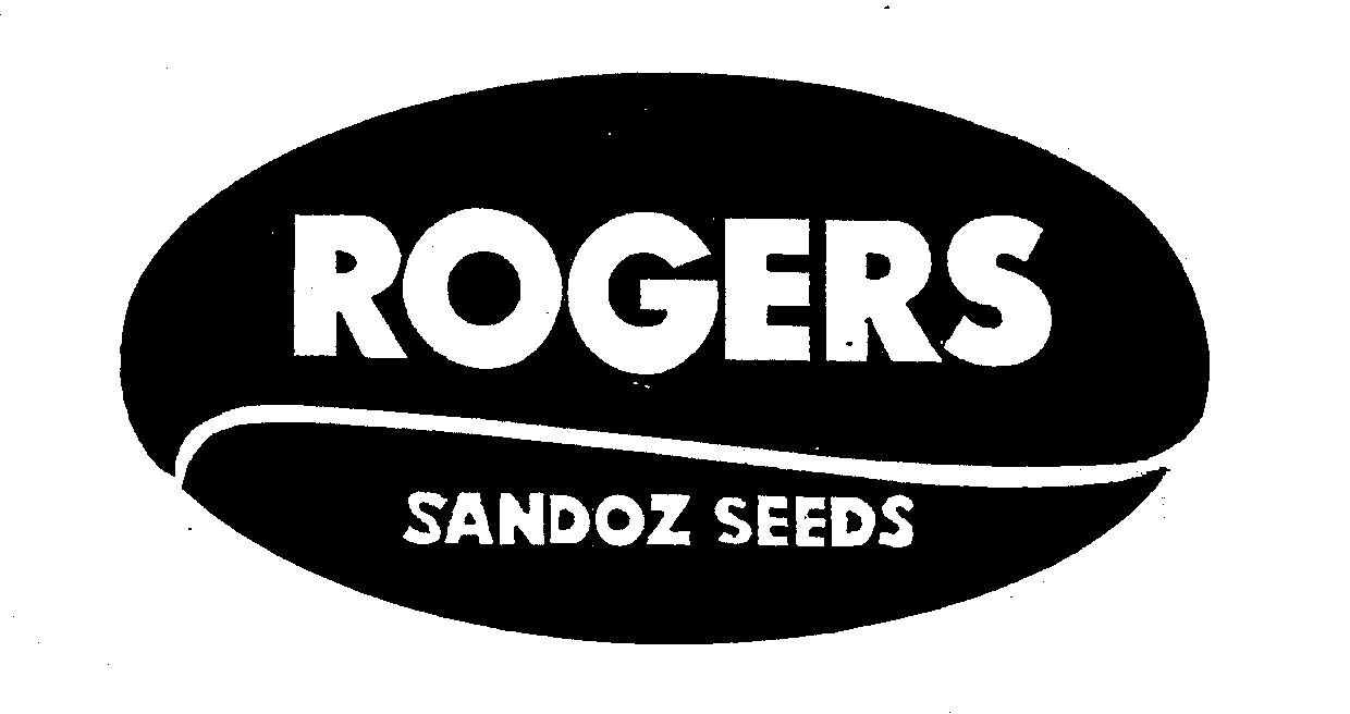 Trademark Logo ROGERS SANDOZ SEEDS