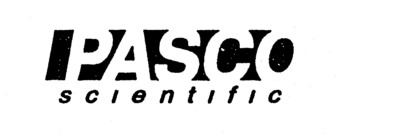  PASCO SCIENTIFIC