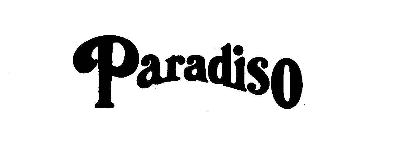 Trademark Logo PARADISO