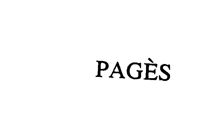 Trademark Logo PAGES
