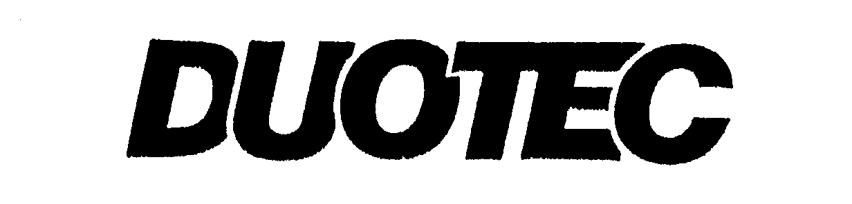 Trademark Logo DUOTEC