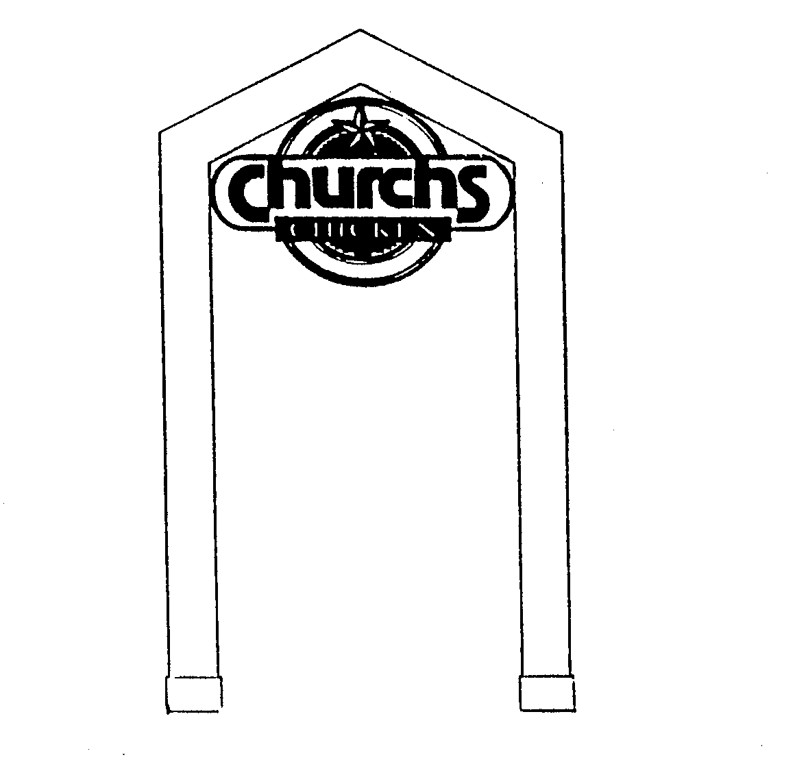 Trademark Logo CHURCHS CHICKEN