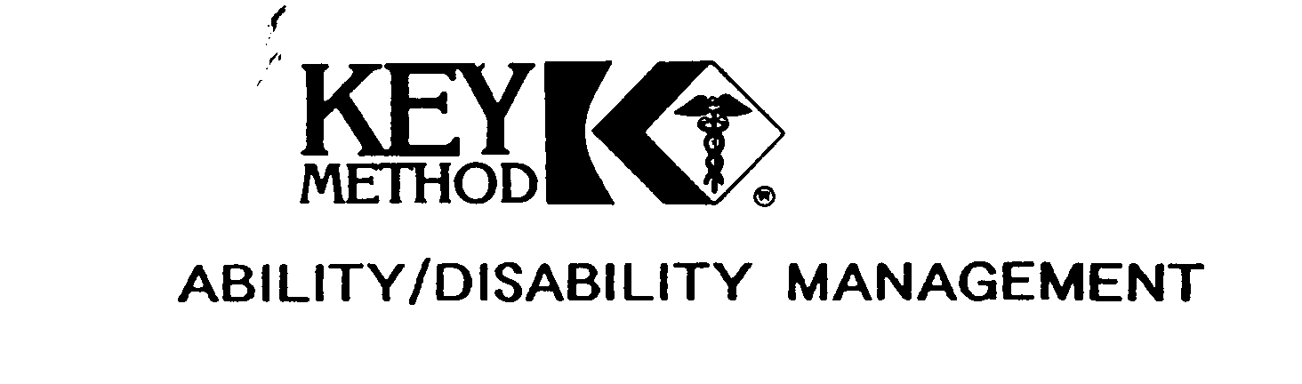Trademark Logo KEY METHOD K ABILITY/DISABILITY MANAGEMENT