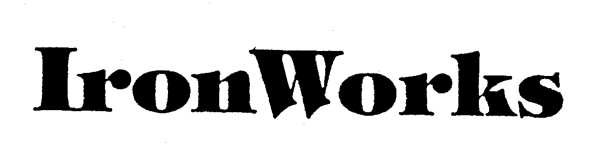 Trademark Logo IRONWORKS