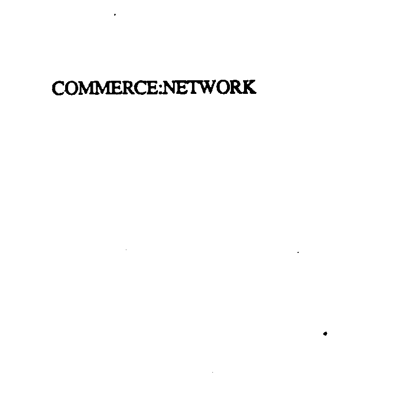 Trademark Logo COMMERCE:NETWORK