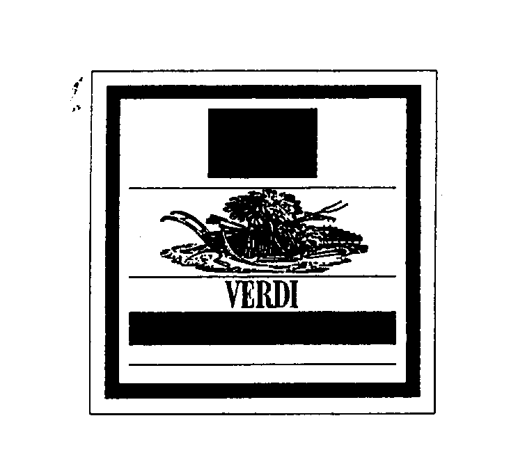 Trademark Logo VERDI