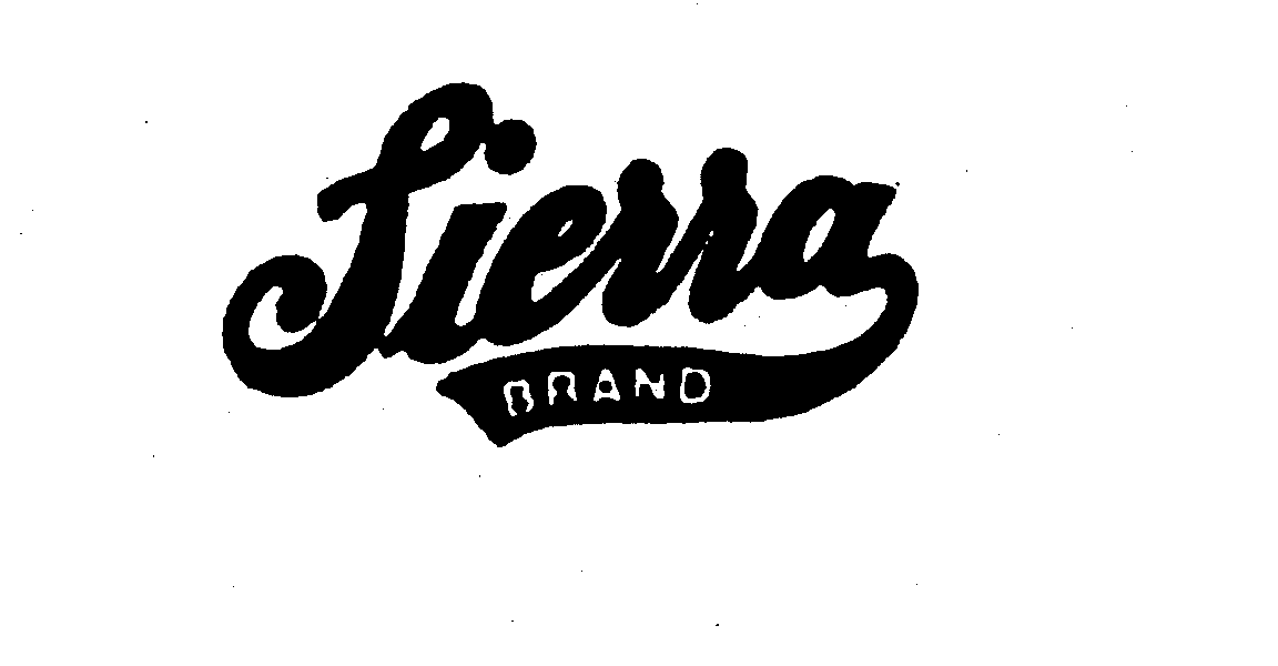Trademark Logo SIERRA BRAND
