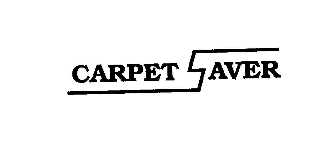 Trademark Logo CARPET SAVER