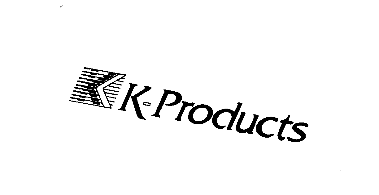 Trademark Logo K-PRODUCTS K