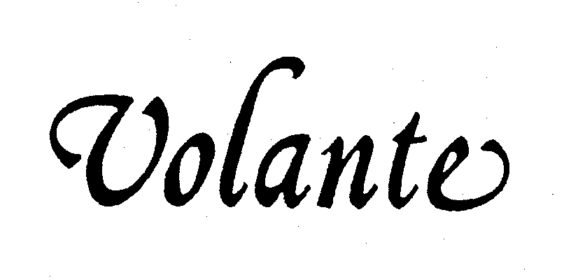 Trademark Logo VOLANTE