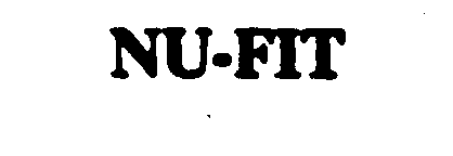 Trademark Logo NU-FIT