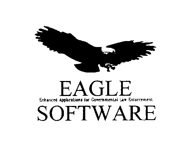 Trademark Logo EAGLE ENHANCED APPLICATIONS FOR GOVERNMENTAL LAW ENFORCEMENT SOFTWARE