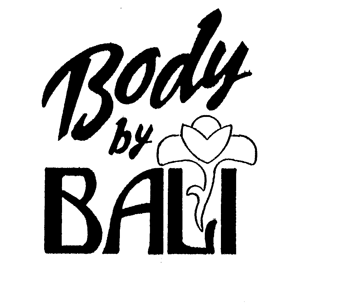 Trademark Logo BODY BY BALI