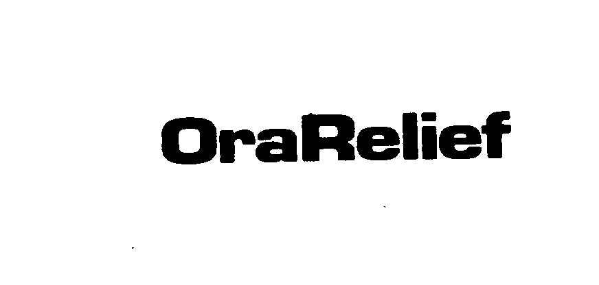 Trademark Logo ORARELIEF
