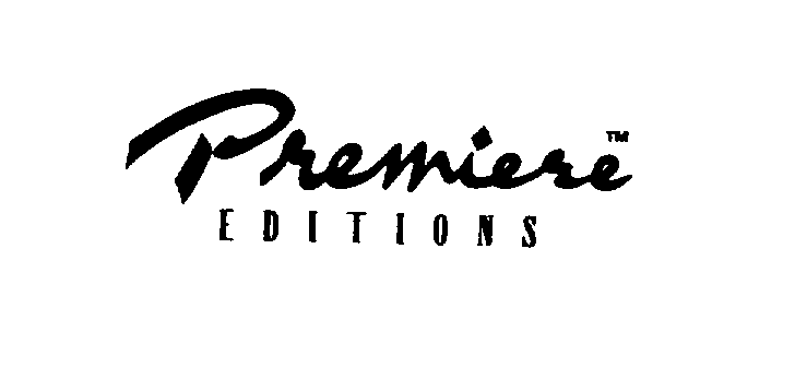 Trademark Logo PREMIERE EDITIONS