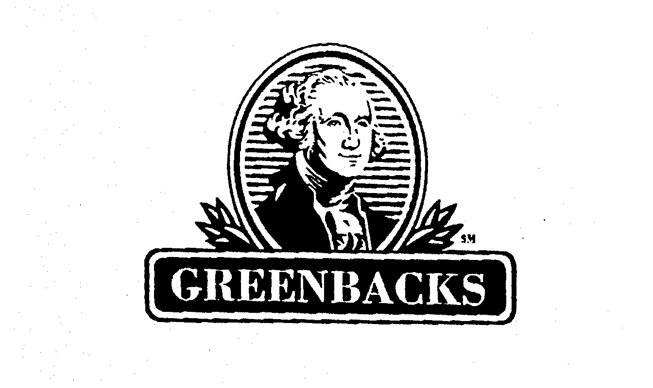 Trademark Logo GREENBACKS