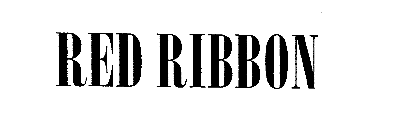 Trademark Logo RED RIBBON