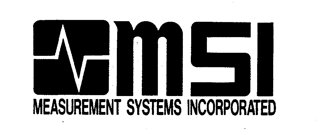  MSI MEASUREMENT SYSTEMS INCORPORATED