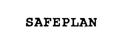 Trademark Logo SAFEPLAN
