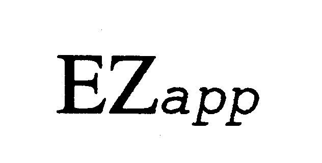 Trademark Logo EZAPP