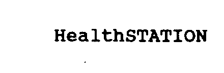 Trademark Logo HEALTHSTATION