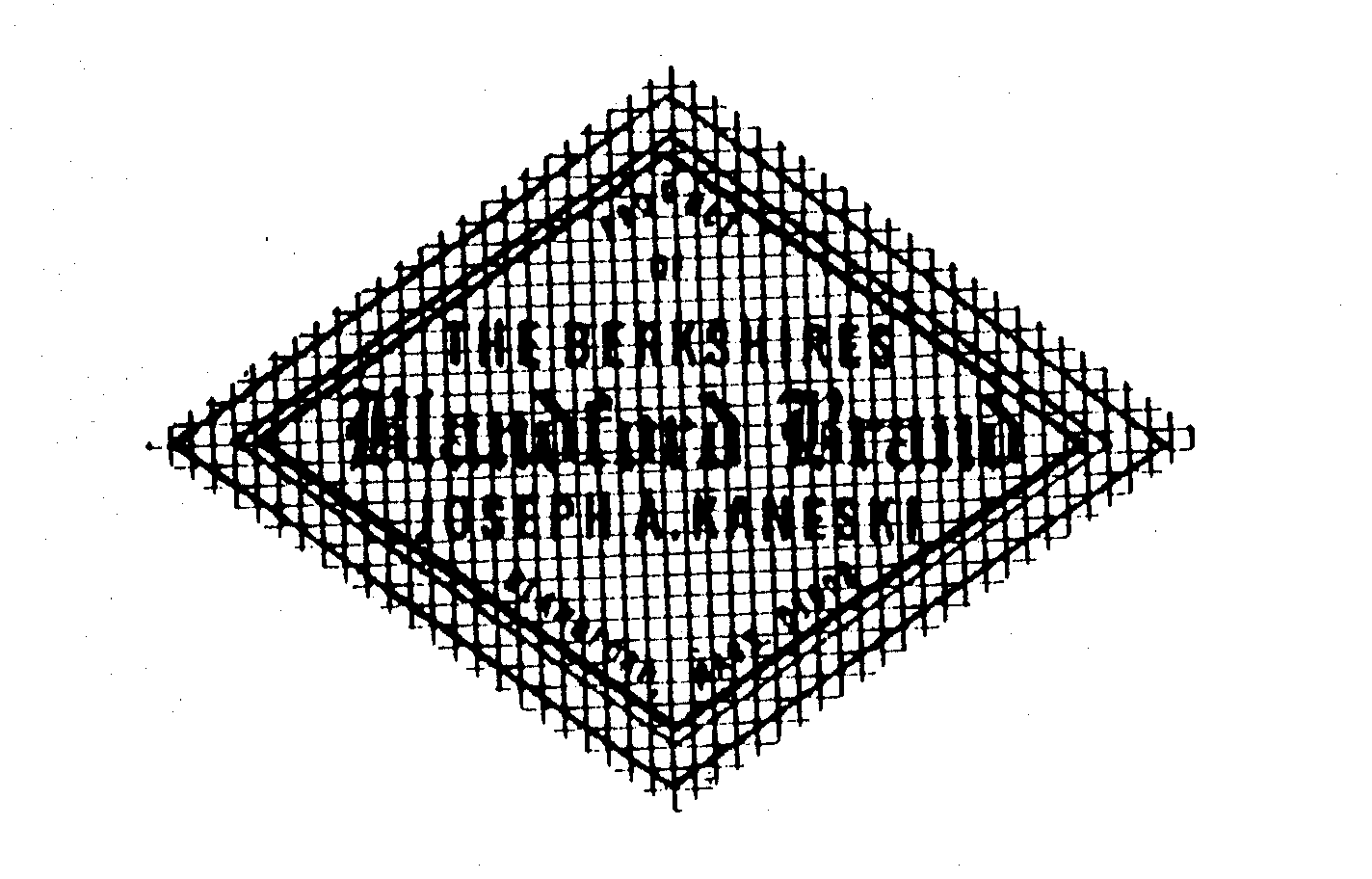  BLANDFORD BRAND PRODUCT OF THE BERKSHIRES JOSEPH A. KANESKI BLANFORDE, MASS. 01008