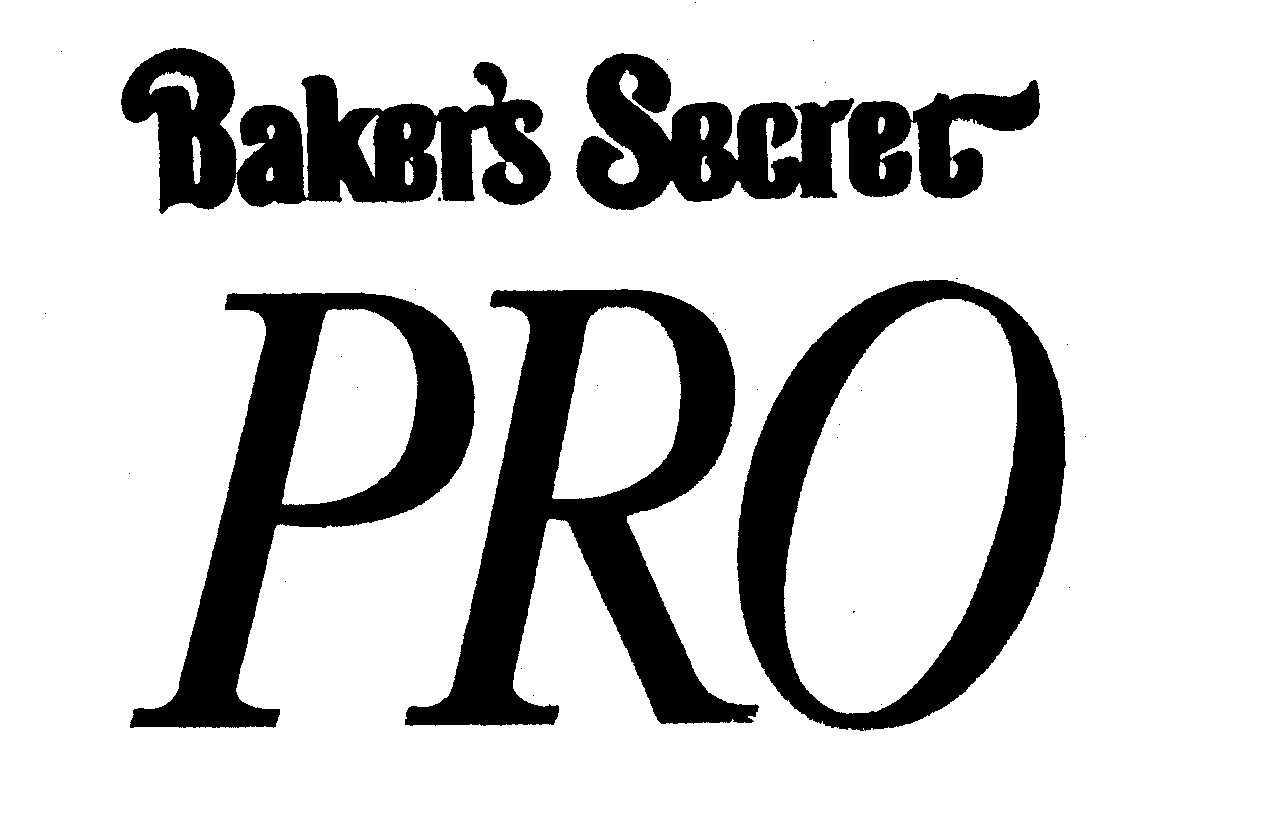  BAKER'S SECRET PRO